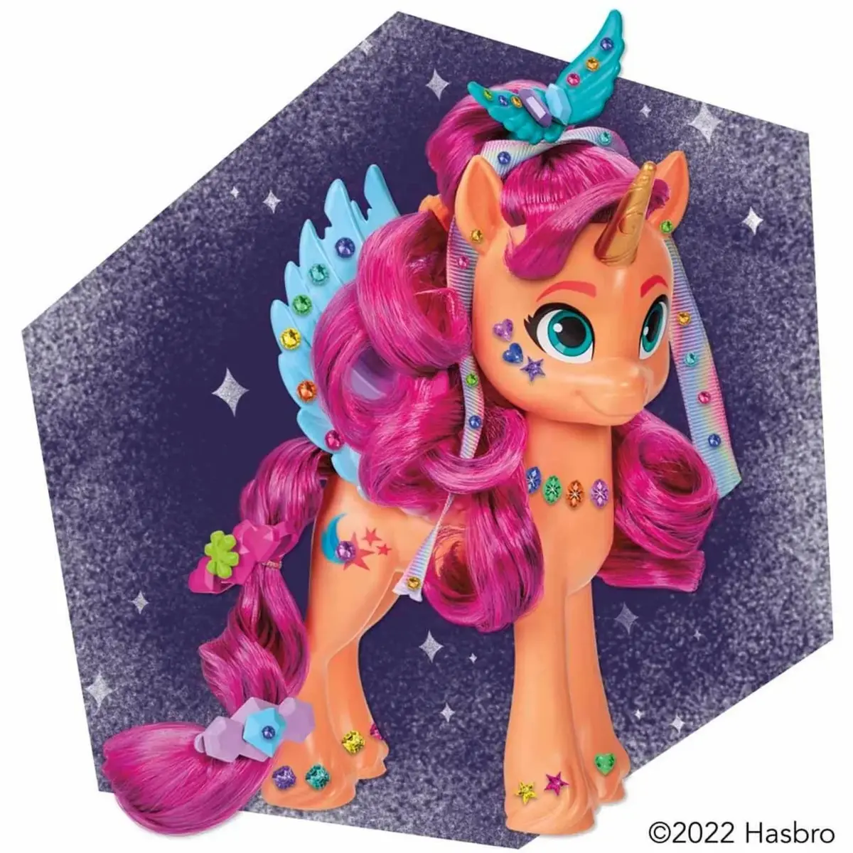 My Little Pony Kurdele Saç Tasarımlı Sunny