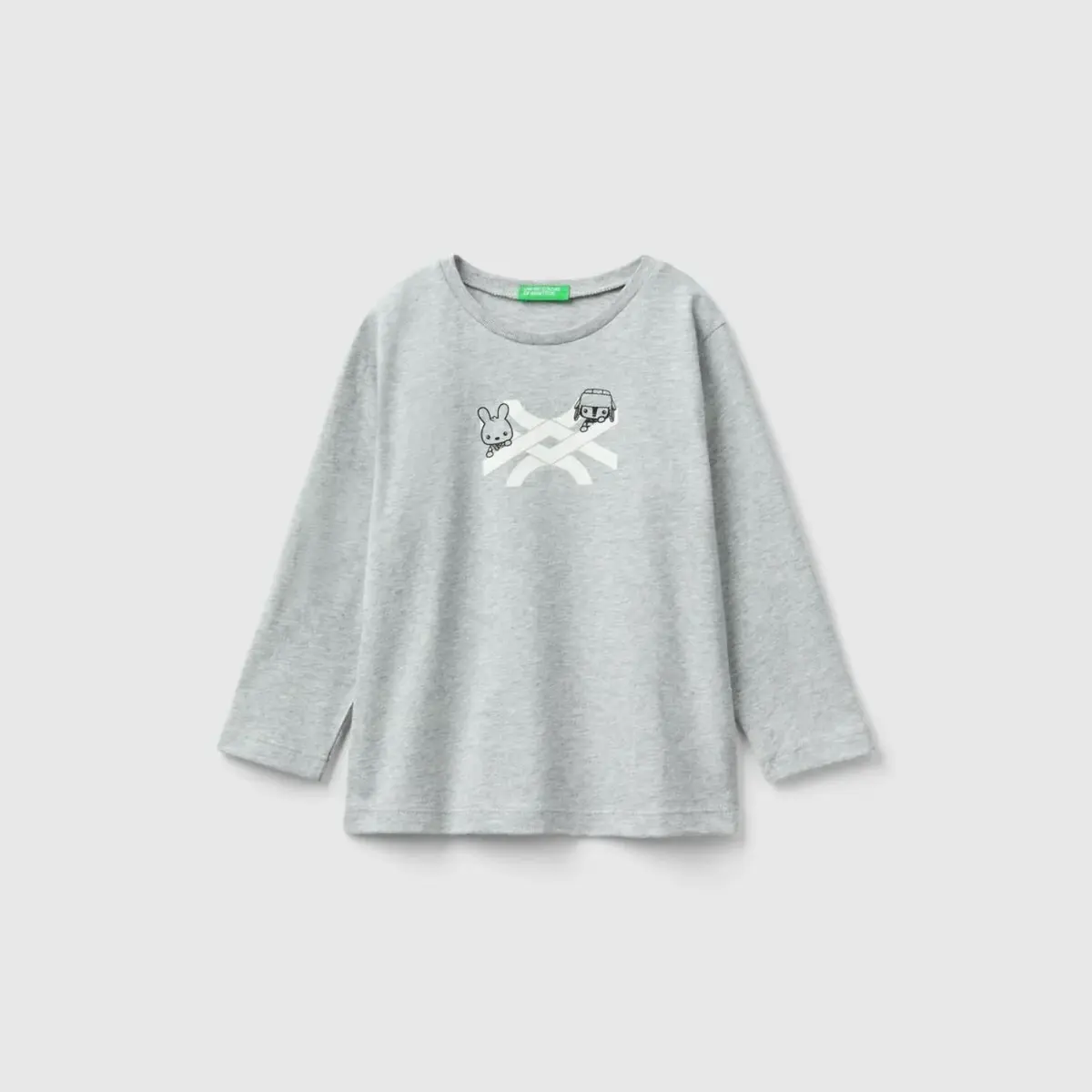 Benetton Sweatshirt Gri