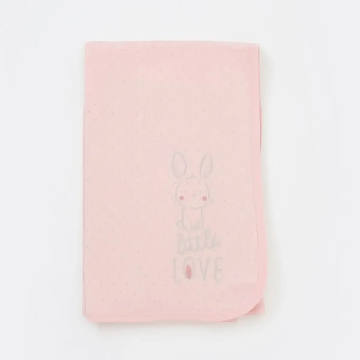 Bibaby Battaniye Little Rabbit Love Pembe