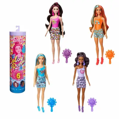 Barbie Color Reveal Renk Değiştiren Sürpriz Barbie Gökkuşağı Serisi