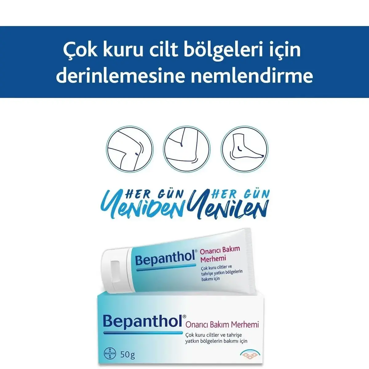 Bepanthol Onarıcı Bakım Merhemi 50 gr