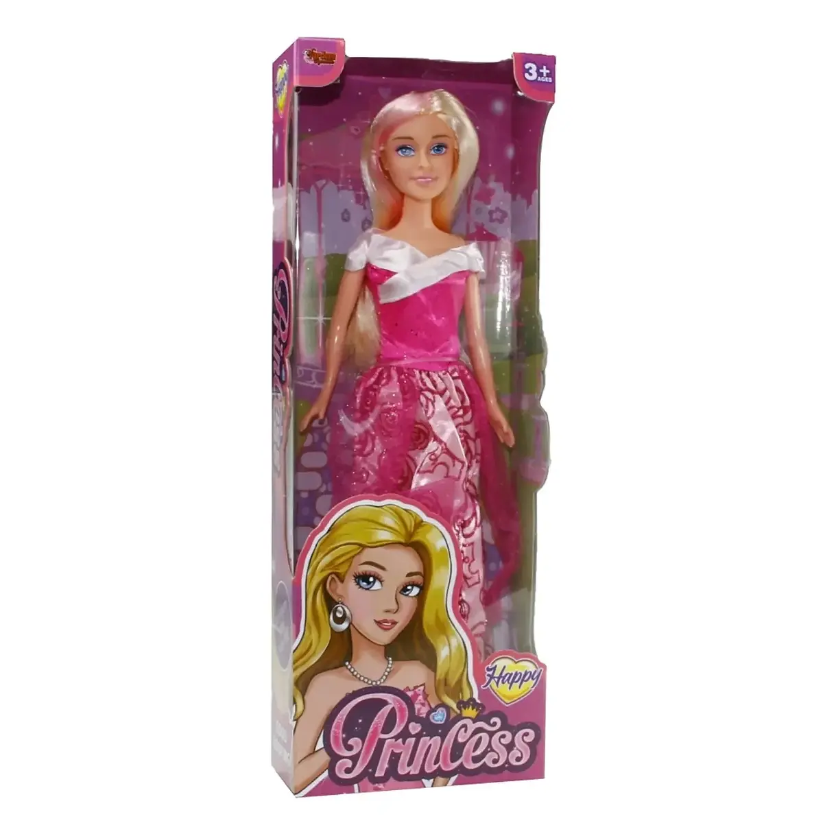 Vardem Kutulu Renkli Kıyafetli Manken Bebek 29 cm 