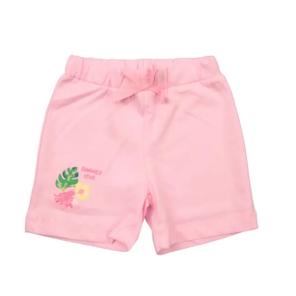 Mini Damla Şort Love Summer Pembe