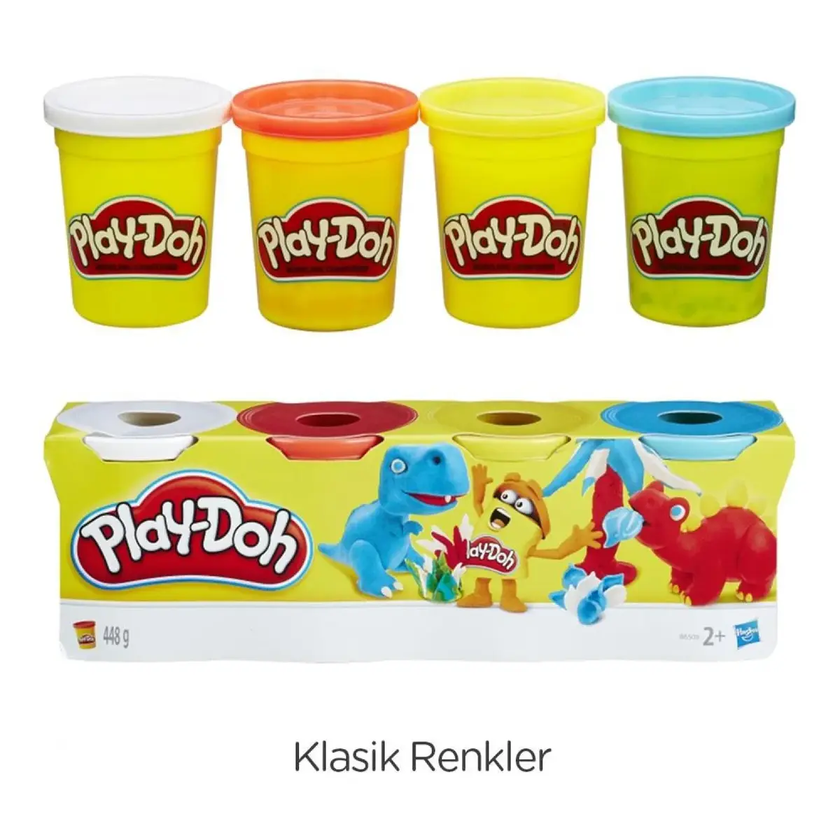 Play-Doh 4'lü Hamur (Yeni)