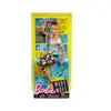 Barbie Sonsuz Hareket Bebeği Kumral Desenli Taytlı
