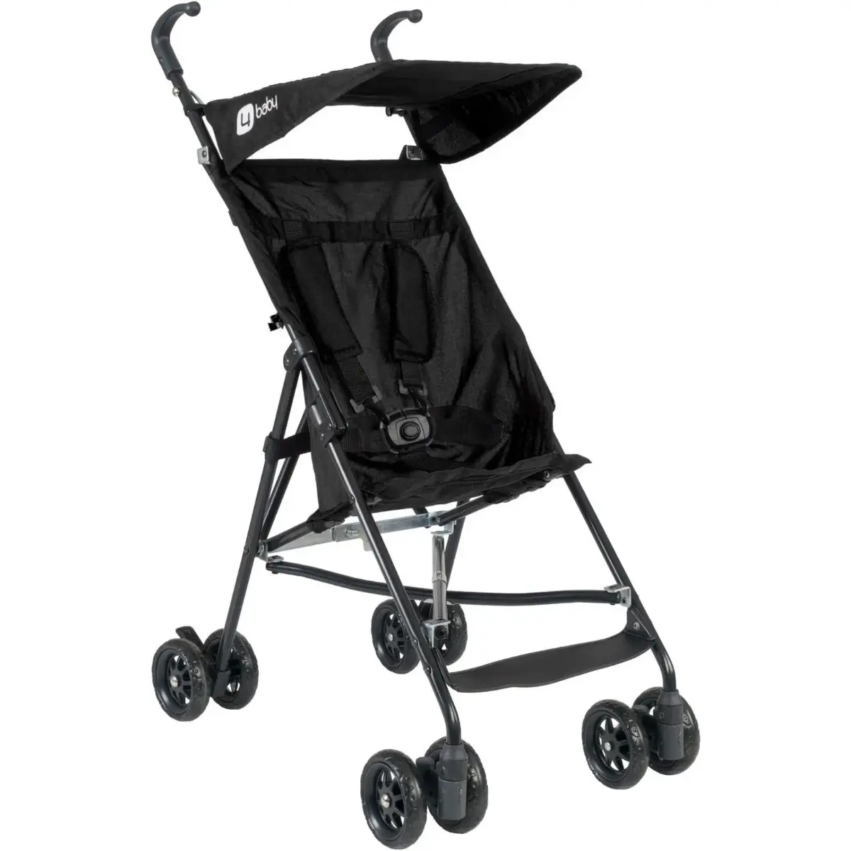 4 Baby Eko Baston Bebek Arabası Siyah 4 Baby Eko Baston Bebek Arabası Siyah