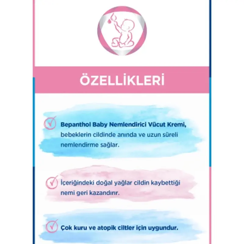 Bepanthol  Baby Nemlendiricili Vücut Kremi 200 ml