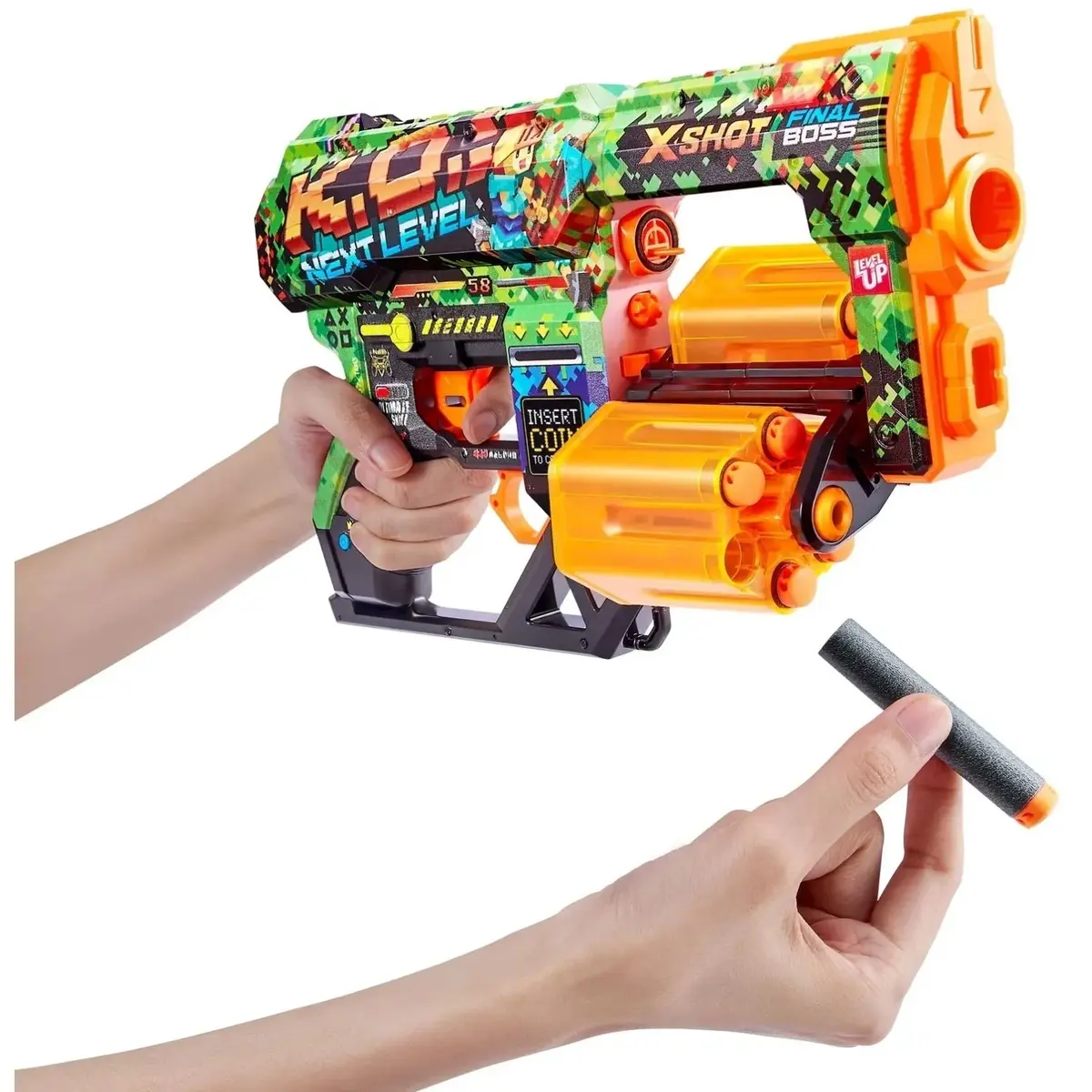 X-Shot Excel Skins Sünger Atan Tabanca 12 Dartlı