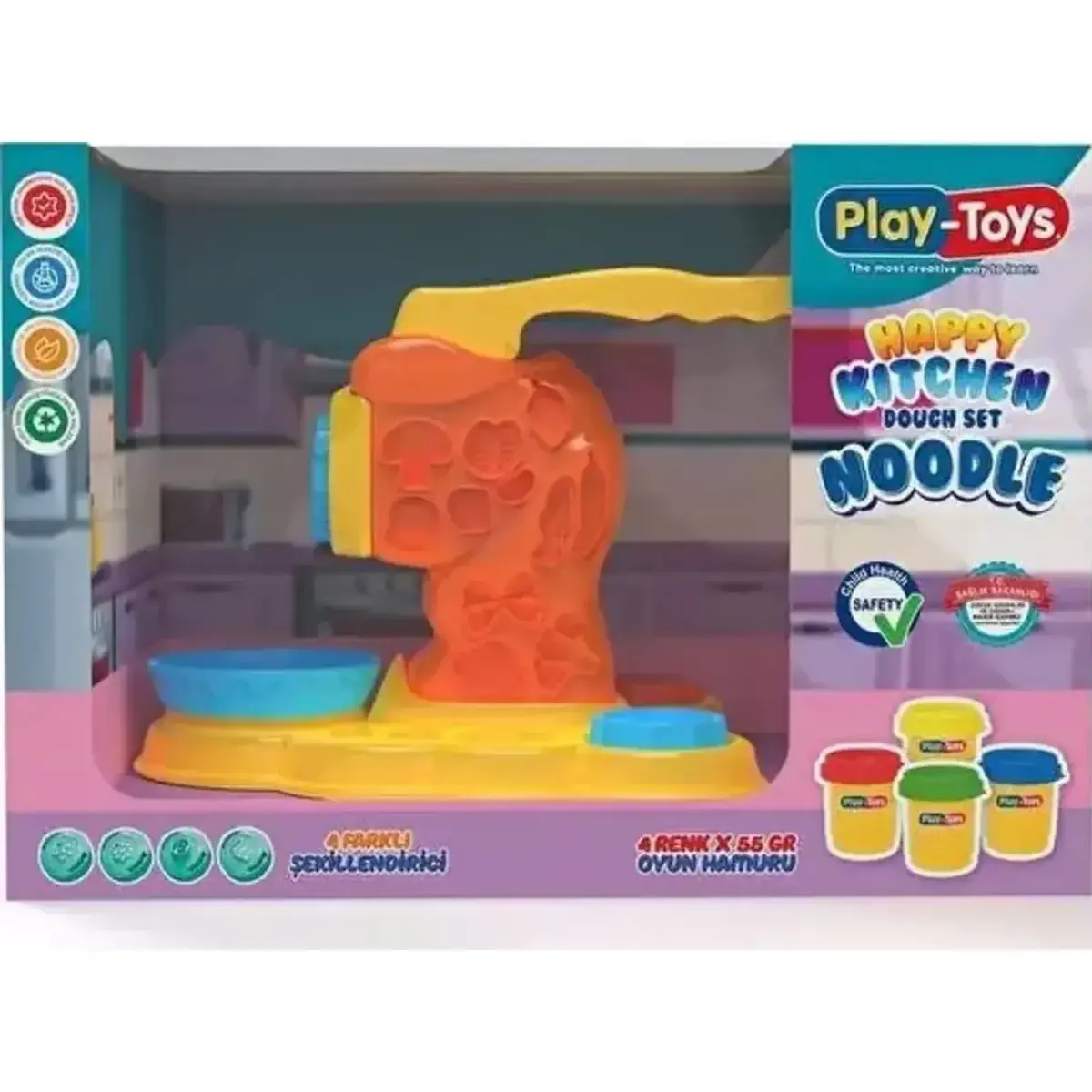 Play Toys Happy Kitchen Noodle Dough Set