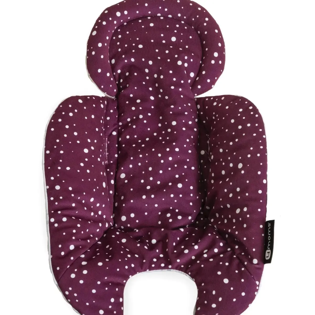 4moms MamaRoo 5.0 Çift Yönlü Yenidoğan Destek Pedi Maroon Plus