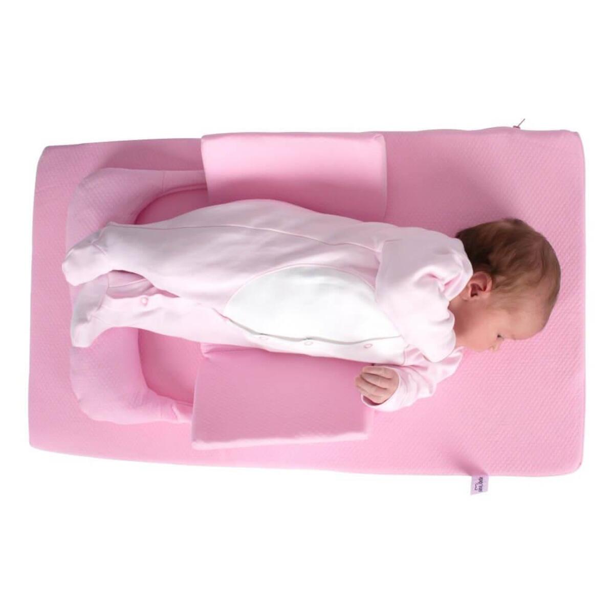 Sevi Bebe Çok Fonksiyonlu Yatış Yastığı Pembe