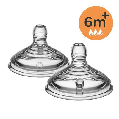 Tommee Tippee Biberon Emziği 2li Hızlı Akış