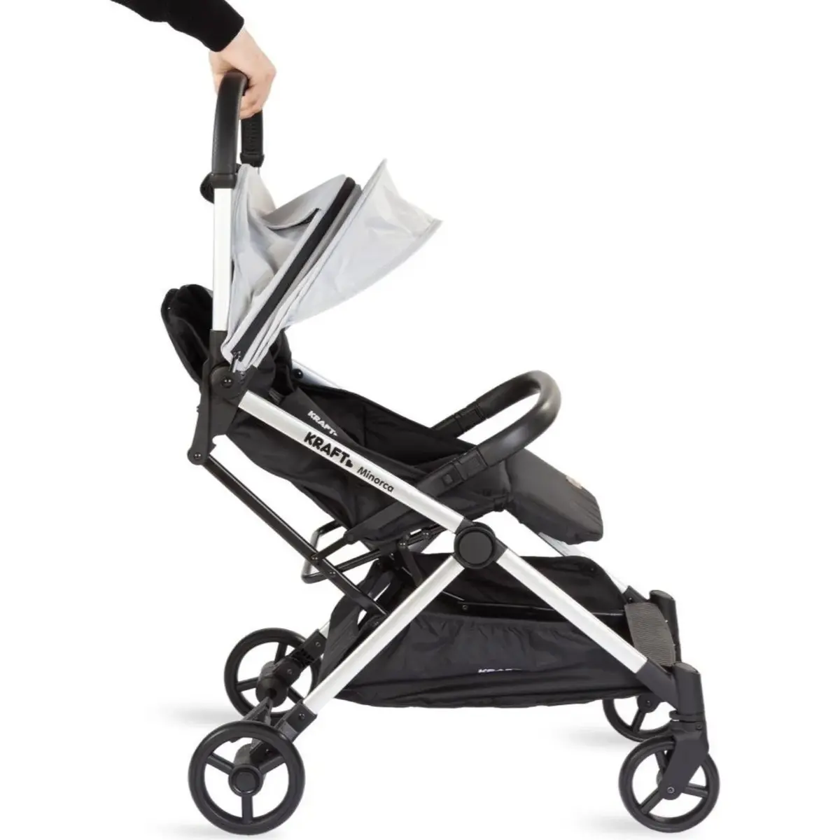 Kraft Minorca Bebek Arabası Black Melange
