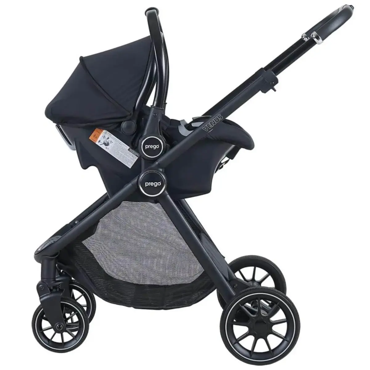 Prego 2028 Venüs Travel Sistem Bebek Arabası Gri