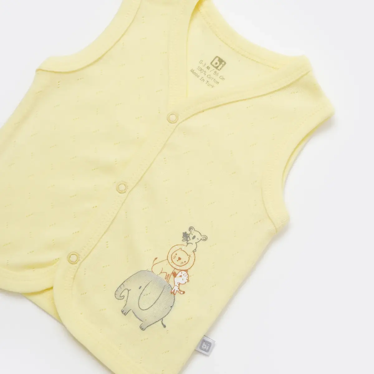 Bibaby Yelek Hello Safari Limon
