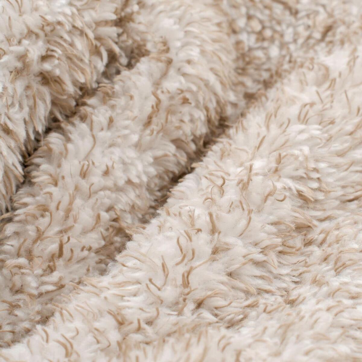 Bibaby Organik Hırka Curly Sheep Bej
