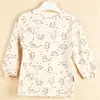 Rany Baby Kids Pijama Takımı Dinozor Kahverengi
