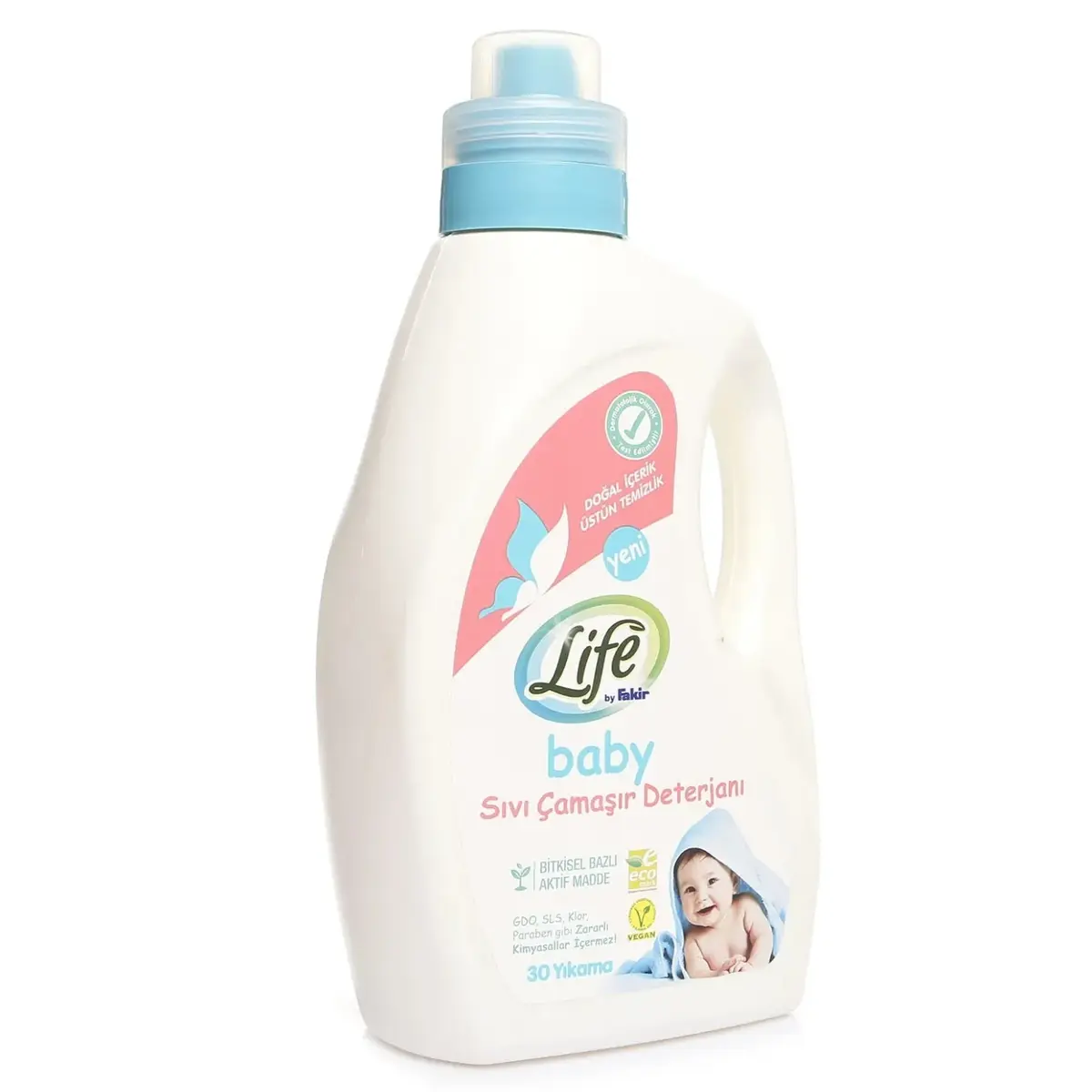 Life by Fakir Baby Bitkisel Bazlı Sıvı Çamaşır Deterjanı 1500 ml