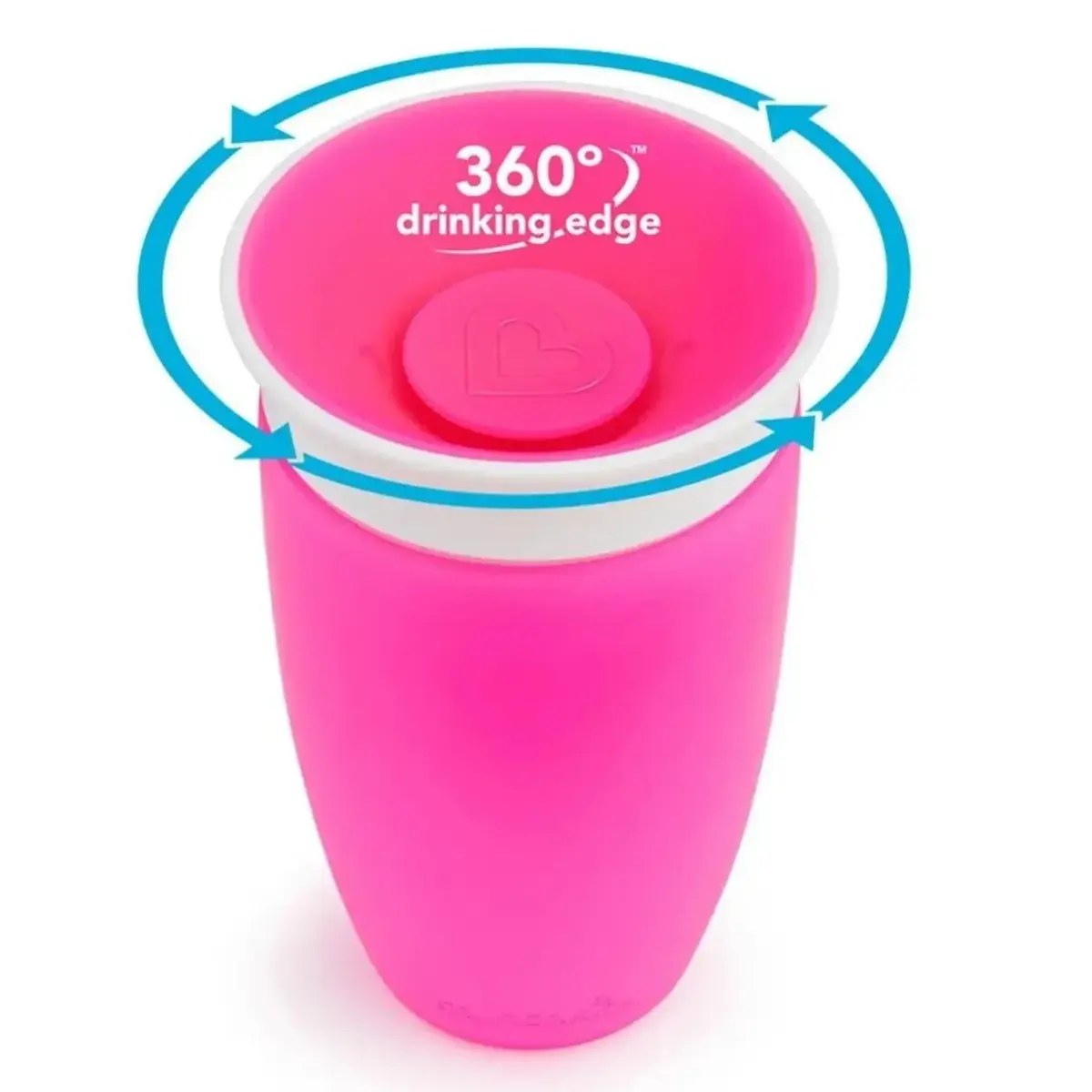 Munchkin Mucize 360 Alıştırma Bardağı Wildlove 296 ml Pembe