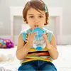 Munchkin Tıklama Kilitli Uçlu Pipetli Alıştırma Bardağı 296 ml Mavi