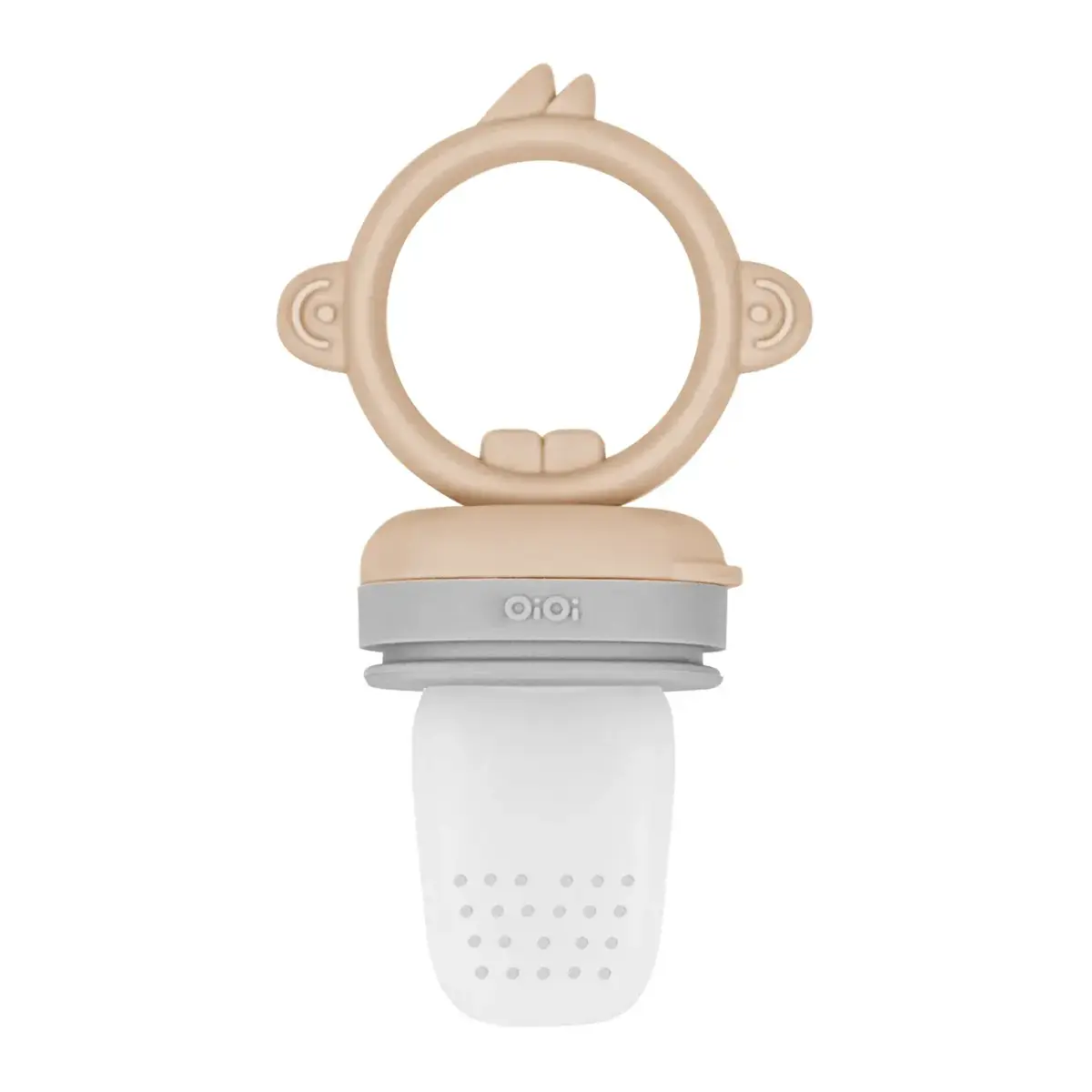 OiOi Püre Meyve Ve Sebze Alıştırıcı Bubble Beige - Powder Grey