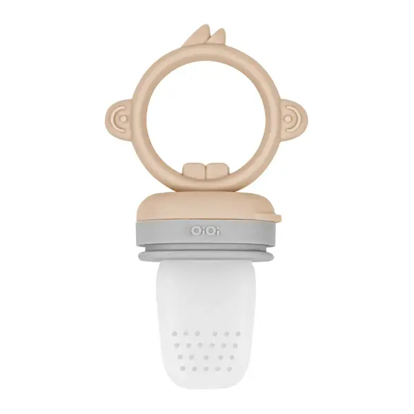 OiOi Püre Meyve Ve Sebze Alıştırıcı Bubble Beige - Powder Grey