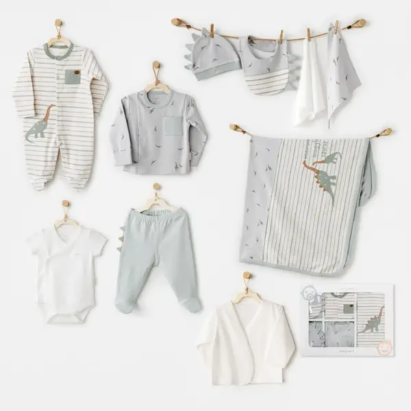 Andy Wawa Hastane Çıkışı 10lu Mummy S Snuggle Saurus Yeşil