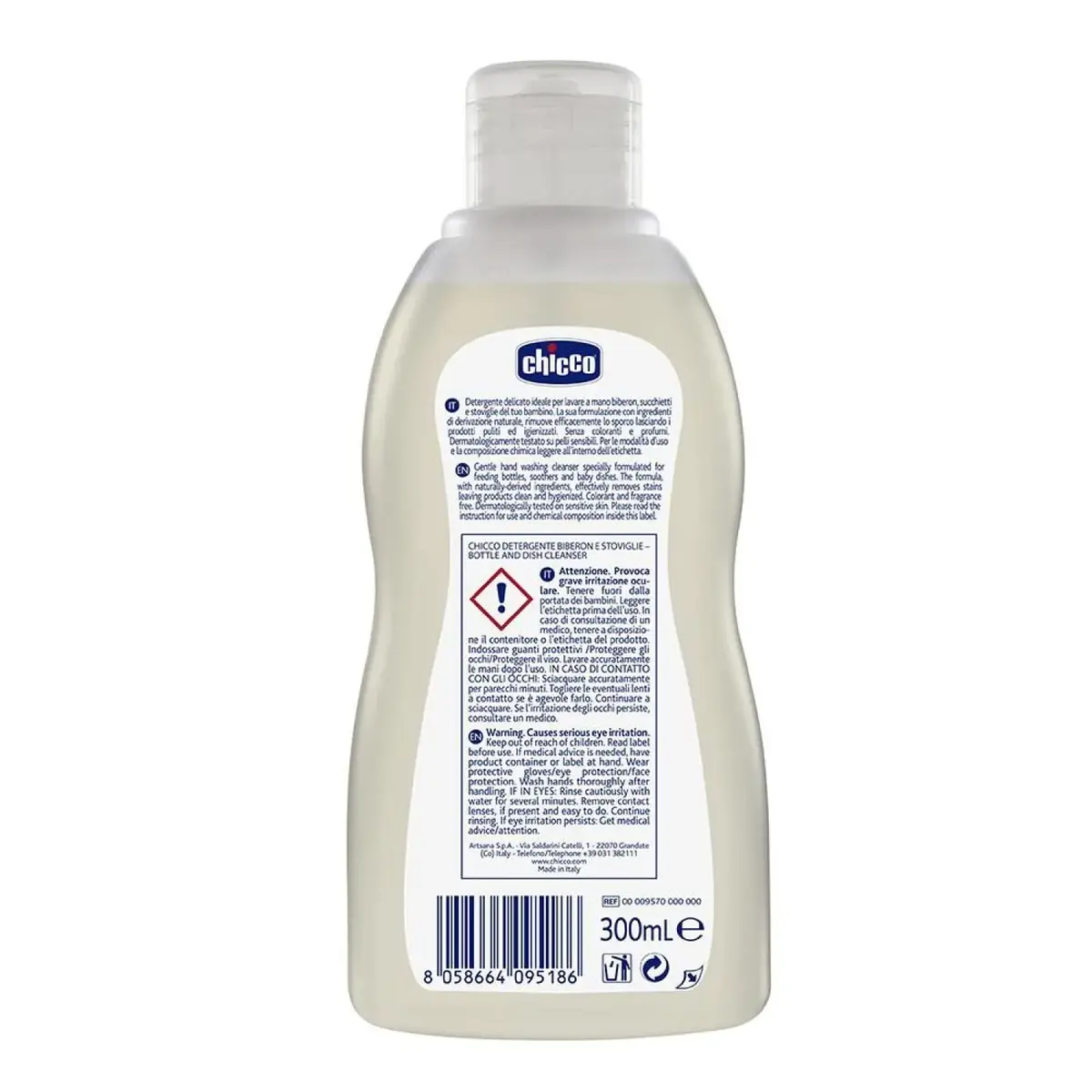 Chicco Biberon Emzik ve Beslenme Gereçleri Temizleyici 300 ml