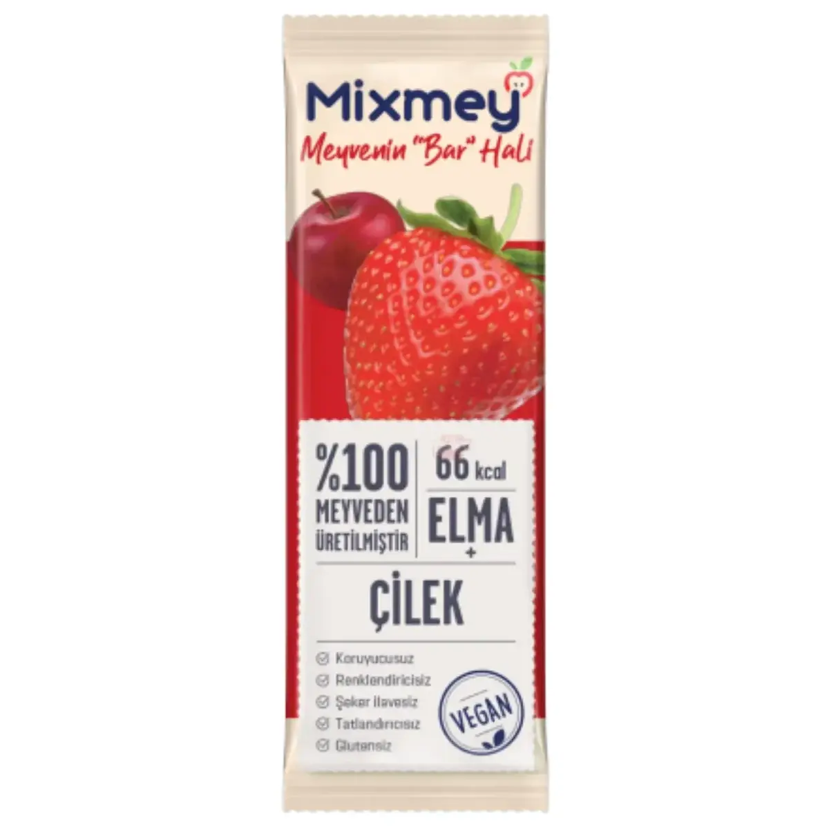 Mixmey Meyve Barı Çilek 20 gr