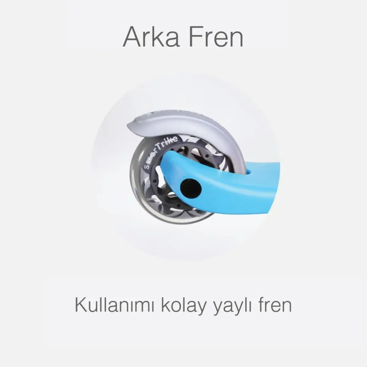 SmarTrike T1 3’ü 1 Arada Oturaklı ve Çantalı Çocuk Scooterı- Blue