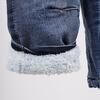 Overdo Salopet Welsoft Ayıcık Baskılı Mavi Denim