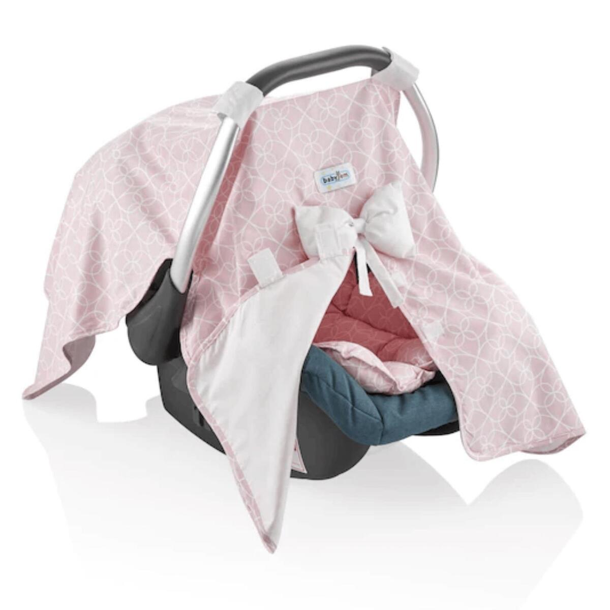 Babyjem Ana Kucağı Örtüsü Pembe Yonca