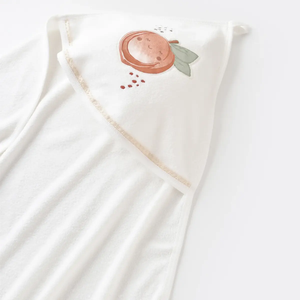 Bibaby Organik Havlu Örme Summer Fruit Light Cream