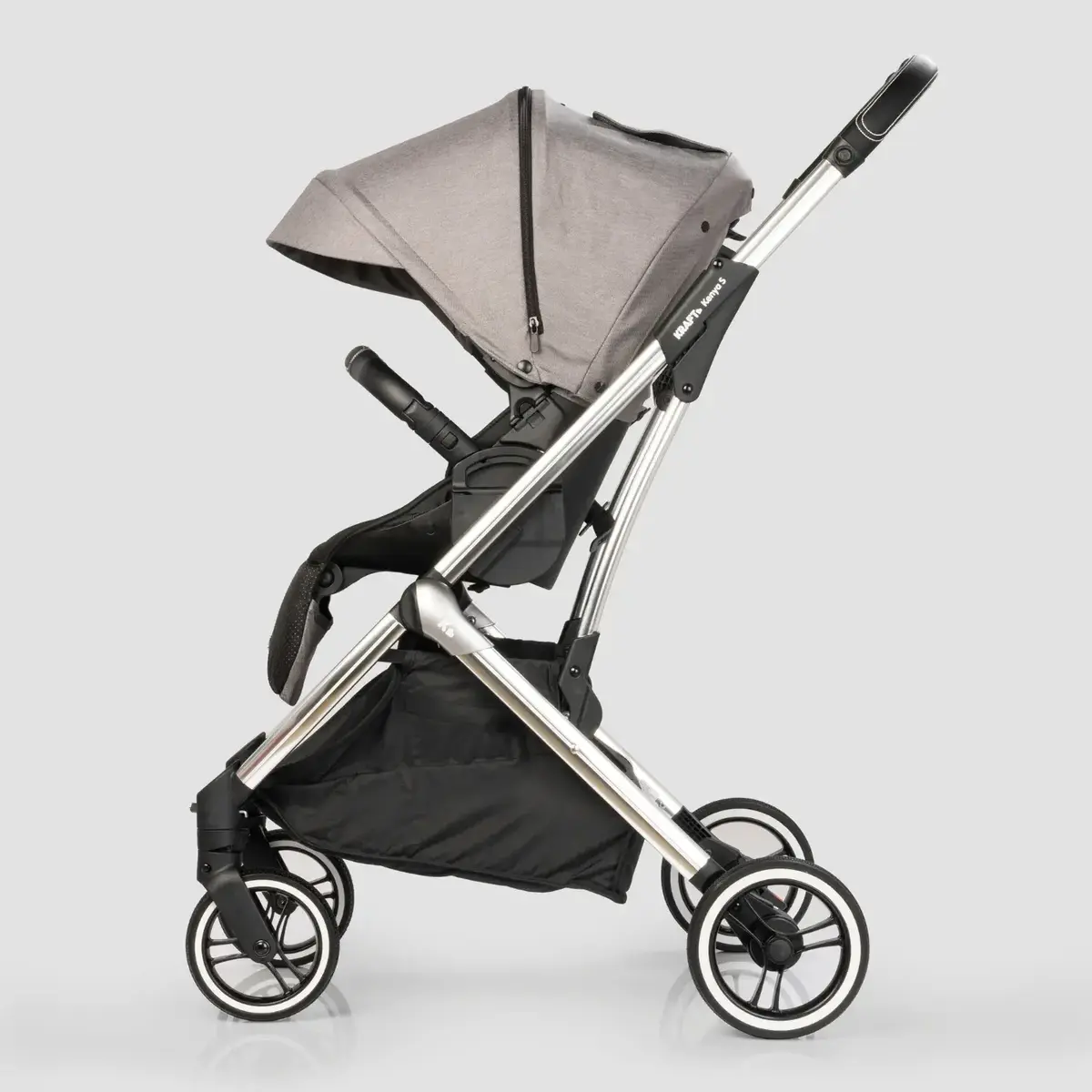 Kraft Kenya S Armor Plus Travel Sistem Bebek Arabası Grey