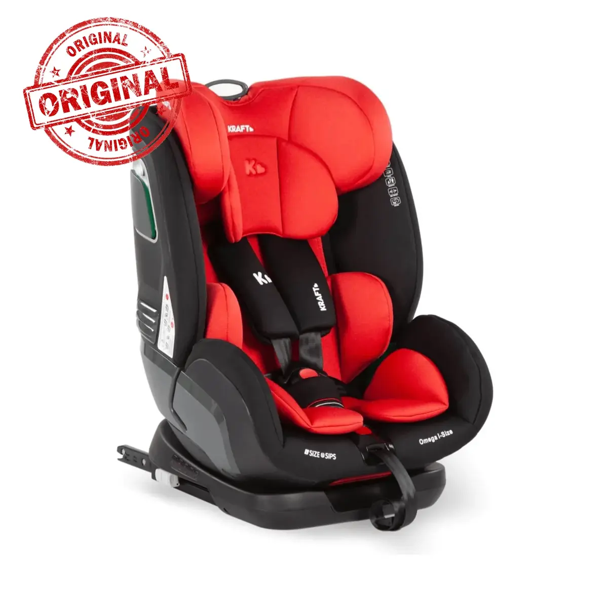 Kraft Omega I-Size Oto Koltuğu 9-36 Kg Red