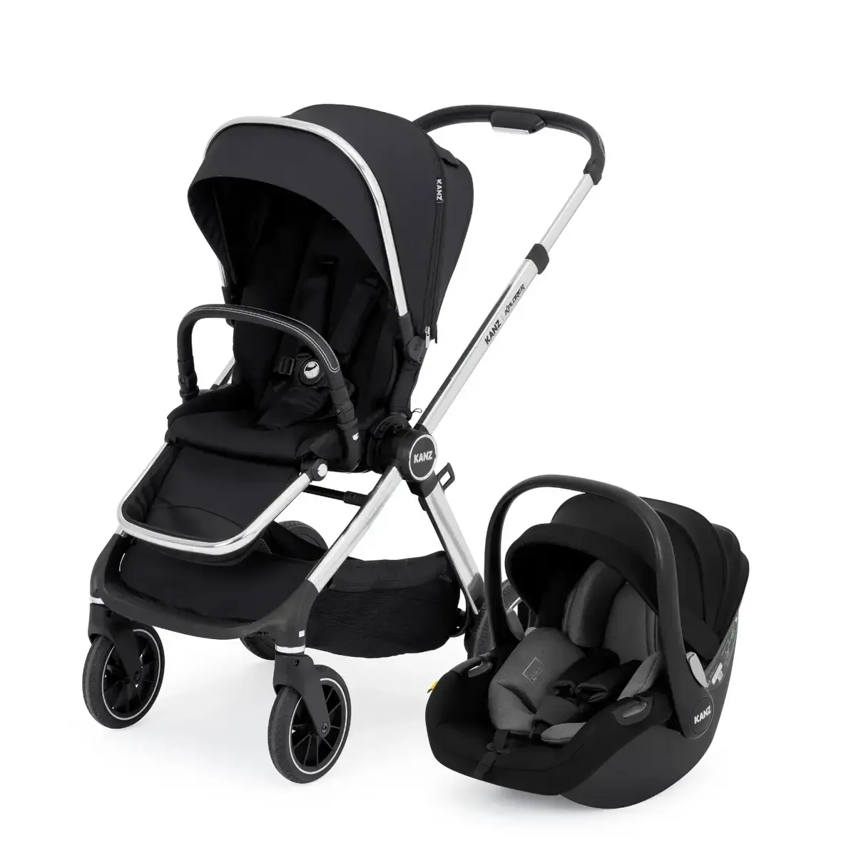 Kanz Explorer Travel Sistem Bebek Arabası Cole Black