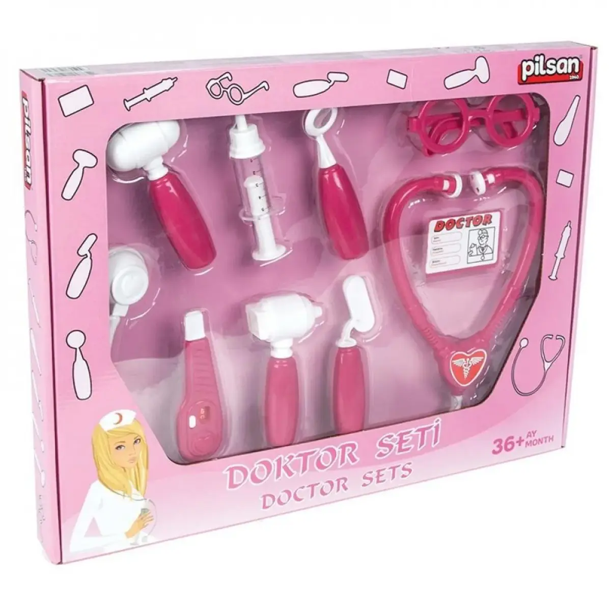 Pilsan Doktor Seti Kutulu Pembe Pilsan Doktor Seti Kutulu Pembe
