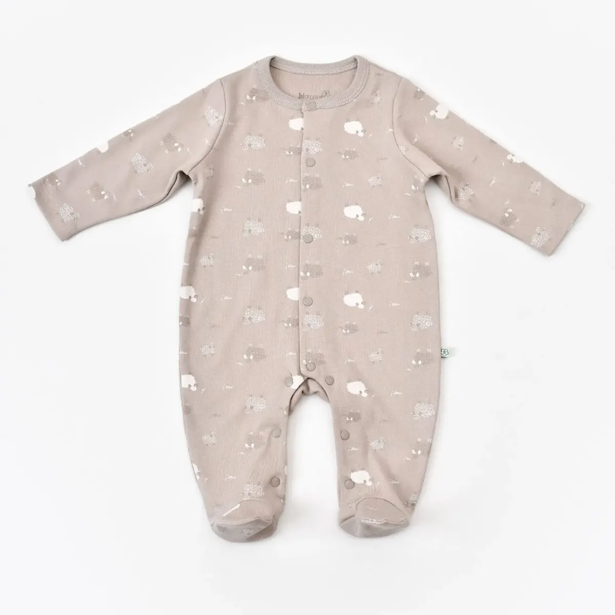 Bibaby Organik Hastane Çıkışı 10lu Curly Sheep Bej