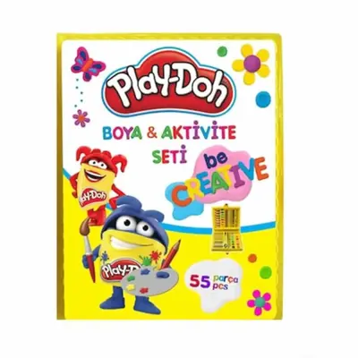 Play-Doh Kırtasiye Seti 55 Parça