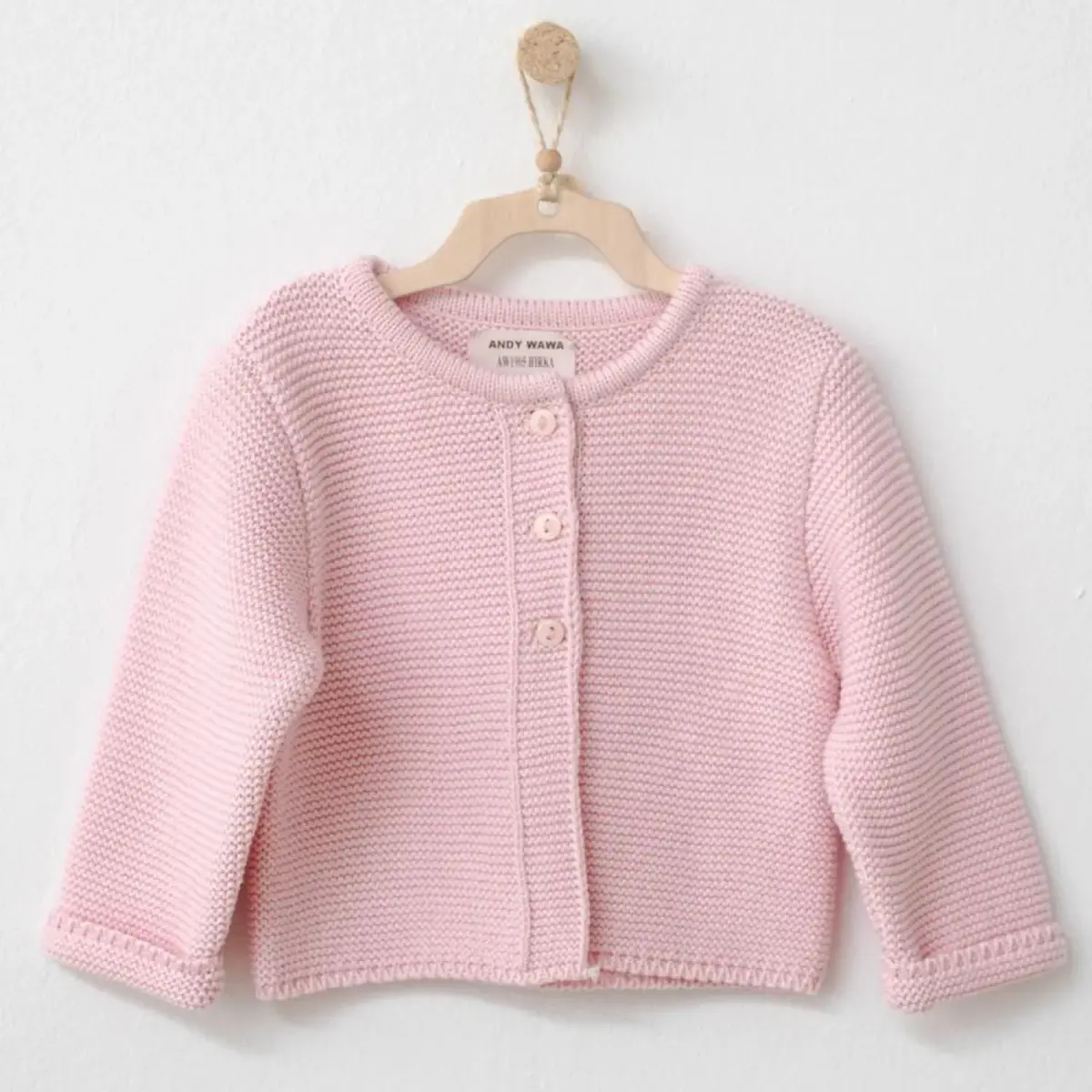 Andy Wawa Ceket Basic Pembe