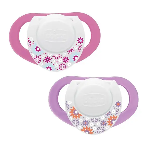 Chicco Physio Compact Silikon Emzik 2li 6+ Ay Kız