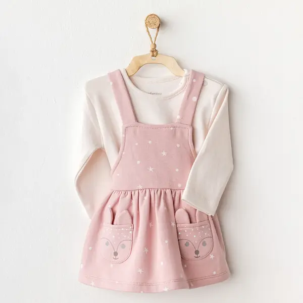 Andy Wawa Elbise Takım Puppy Gazelle Pembe
