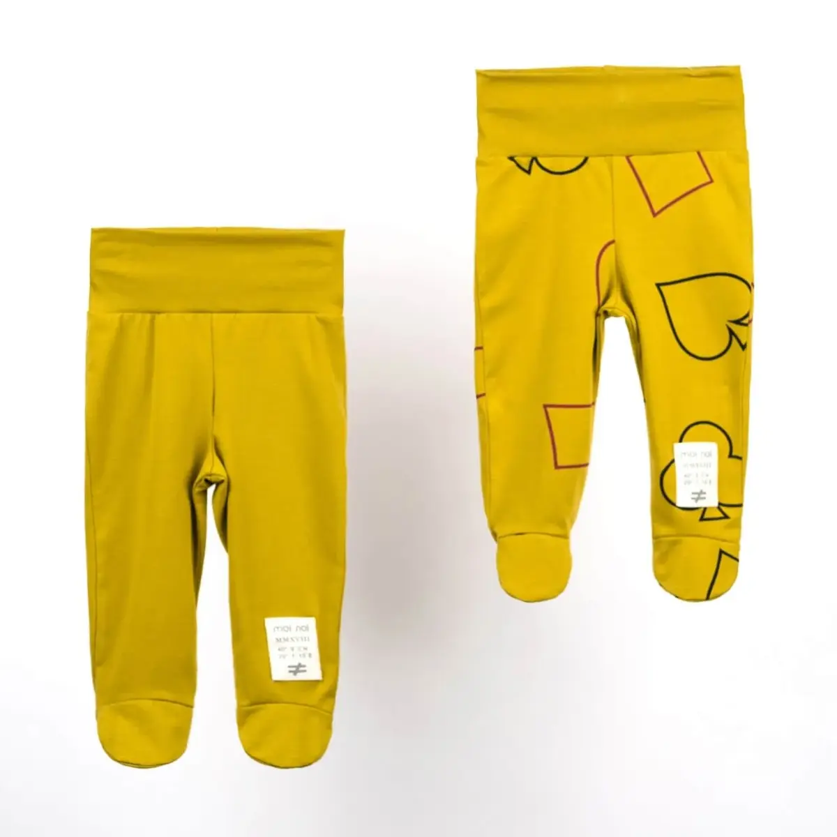 Moi Noi Pantolon Patikli 2li Koyu Limon Moi Noi Pantolon Patikli 2li Koyu Limon