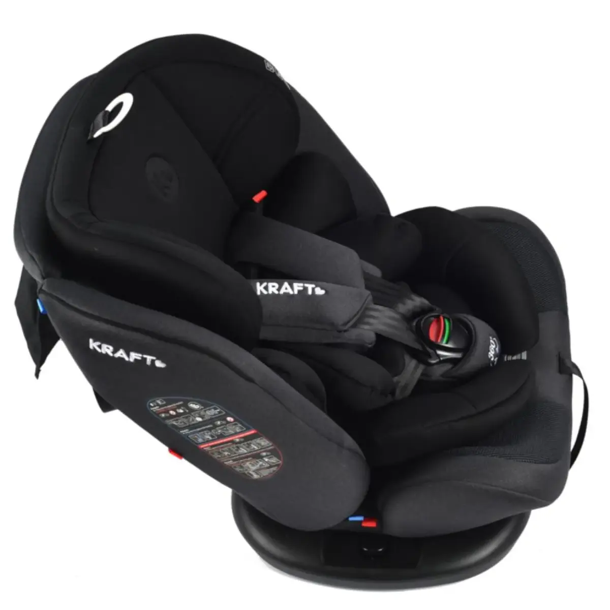 Kraft Safe Spin Oto Koltuğu 0-36 Kg Dark Grey