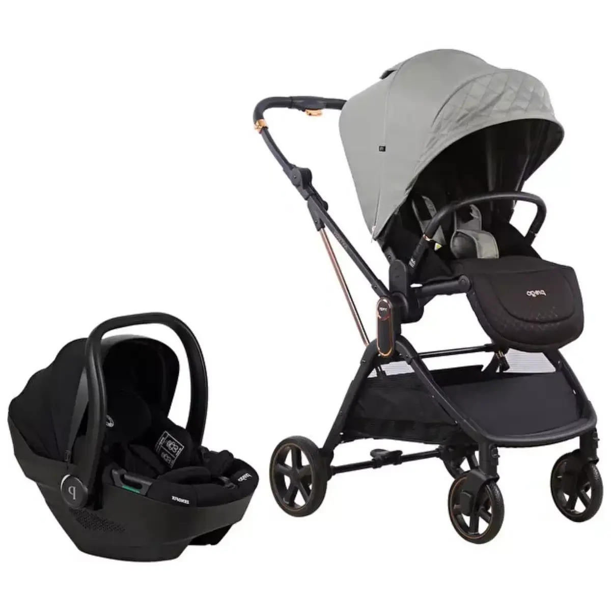 Prego 2410 Arteon I-Size Travel Sistem Bebek Arabası Yeşil
