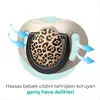 Mamajoo Silikon Emzik 2li & Sterilizasyon Saklama Kutusu 6+ Ay Bej Leopar