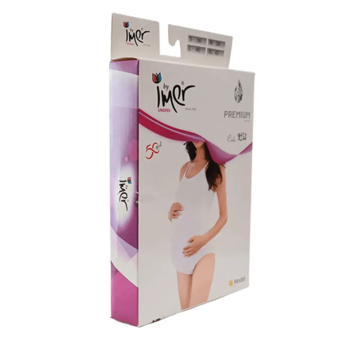 İmer Hamile Çıtçıtlı Body Krem 4/Xl