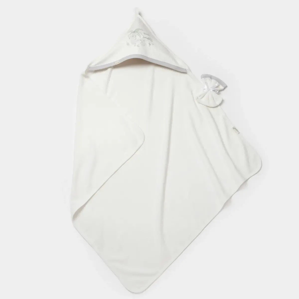 Bibaby Organik Panço Havlu Koala Jungle Gri