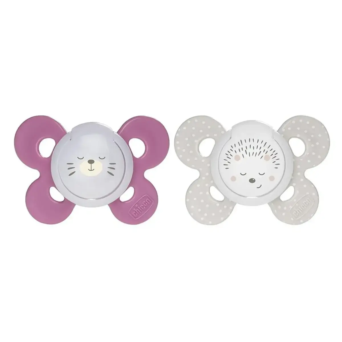 Chicco Physio Comfort Silikon Emzik 2li 16+ Ay Kız