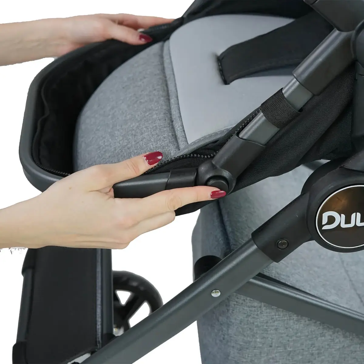 Duux Hill Travel Sistem Bebek Arabası Gri